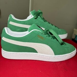 Puma "Celtics" Classic Suede Teams Green Sneaker